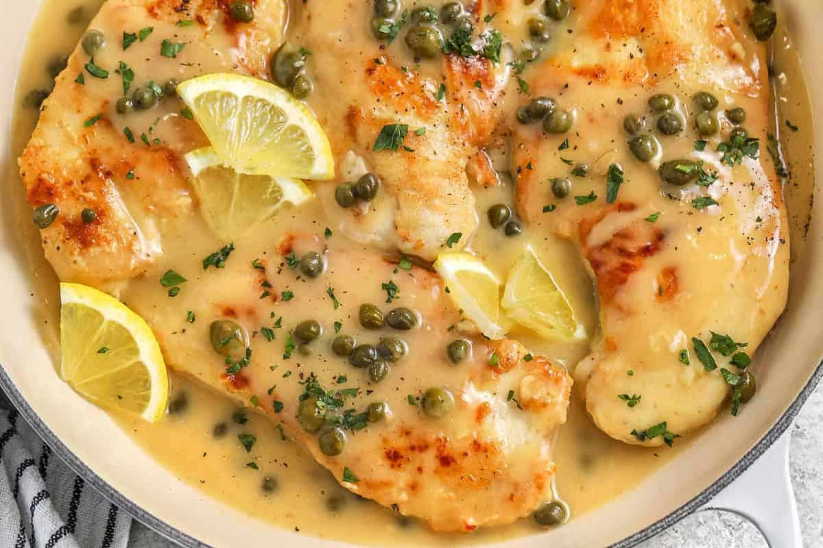 Chicken piccata